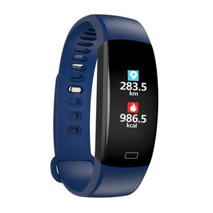 F64HR 0.96 inch TFT Color Screen Smart Bracelet IP68 Waterproof, Support Call Reminder/ Heart Rate Monitoring /Blood Pressure Monitoring/ Sleep Monitoring/Blood Oxygen Monitoring (Blue)