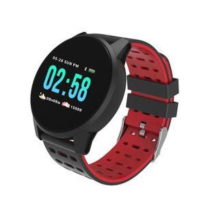 KY108 1.3 inches 240x240 Resolution Smart Bracelet IP67 Waterproof, Support Call Reminder /Heart Rate Monitoring /Sleep Monitoring /Blood Pressure Monitoring /Blood Oxygen Monitoring (Red)