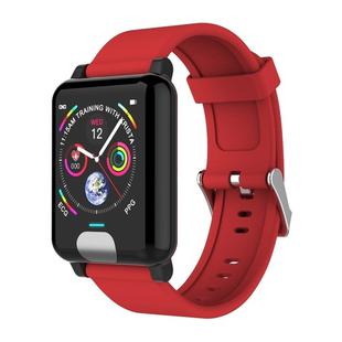 E04 1.3 inches IPS Color Screen Smart Watch IP67 Waterproof, TPU Watchband, Support Call Reminder / Heart Rate Monitoring / Blood Pressure Monitoring / Remote Care / Multiple Sport Modes (Red)