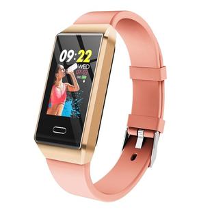 X9 1.14 inches TFT Screen Smart Bracelet IP67 Waterproof, Support Step Counting / Call Reminder / Heart Rate Monitoring / Blood Pressure Monitoring / Sleep Monitoring(Pink)