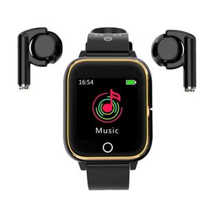 HAMTOD M6 3 in 1 TWS MP3 Sport Bracelet Bluetooth Smart Watch, Support  Heart Rate Monitoring / Sleep Monitoring / Sedentary Reminder  / Photo Control / Blood  Pressure(Black)