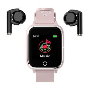 HAMTOD M6 3 in 1 TWS MP3 Sport Bracelet Bluetooth Smart Watch, Support  Heart Rate Monitoring / Sleep Monitoring / Sedentary Reminder  / Photo Control / Blood  Pressure(Pink)