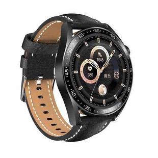 HAMTOD GT3 1.32 inch Smart Watch, Heart Rate / Temperature Monitor / BT Call (Black)