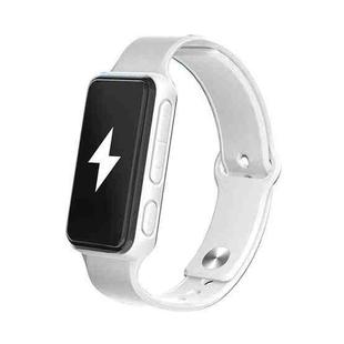 FS21-056 Shock Wake Smart Watch Mute Anti-fatigue Smart Reminder Bracelet(White)