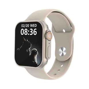 HAMTOD X8 Ultra 1.95 inch Smart Watch, Support BT Calling / Heart Rate / Blood Oxygen / Blood Pressure(Silver)