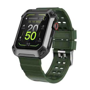 HAMTOD NX3 Pro 1.83 inch Rugged Smart Watch, Support Bluetooth Call / Sleep / Heart Rate / Blood Oxygen / Blood Pressure Monitoring(Green)