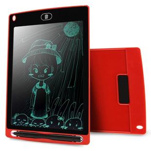 Portable 8.5 inch LCD Writing Tablet Drawing Graffiti Electronic Handwriting Pad Message Graphics Board Draft Paper with Writing Pen(Red)
