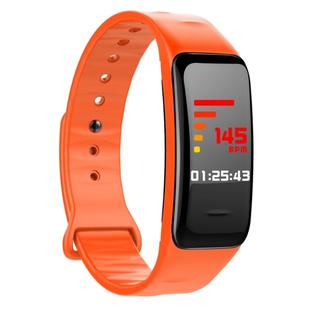 CHIGU C1Plus Fitness Tracker 0.96 inch IPS Screen Smartband Bracelet, IP67 Waterproof, Support Sports Mode / Blood Pressure / Sleep Monitor / Heart Rate Monitor / Fatigue Monitor / Sedentary Reminder (Orange)