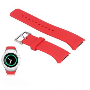 Solid Color Watch Band for Galaxy Gear S2 R720(Red)