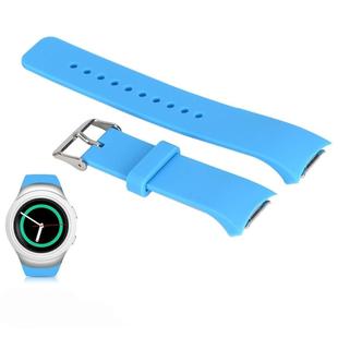 Solid Color Watch Band for Galaxy Gear S2 R720(Sky Blue)