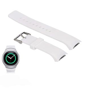 Solid Color Watch Band for Galaxy Gear S2 R720(White)