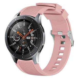 Vertical Grain Watch Band for Galaxy Watch 46mm(Pink)