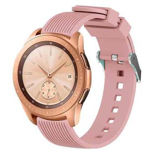 Vertical Grain Watch Band for Galaxy Watch 42mm(Pink)