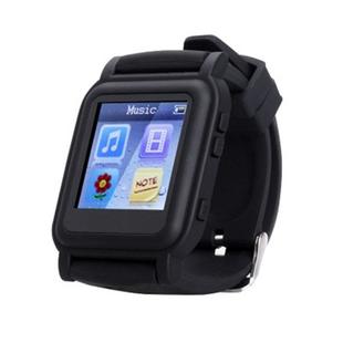 Q998 4GB MP4 E-book Privacy Reading Smart Watch, Support Time Display / Music & Video Playing / Picture Browsing / Stopwatch(Black)