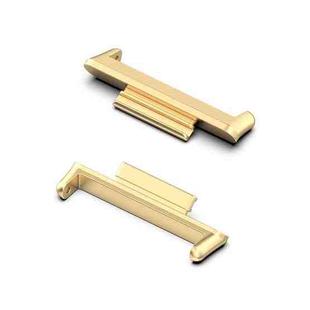 For Huawei Watch Fit 2 2 in 1 Metal Watch Band Connectors (Gold)