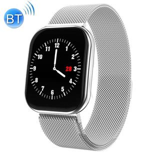 X116 1.3 inch HD Screen IP67 Waterproof Smart Bluetooth Steel Strap Bracelet, Support Call Reminder / Heart Rate Monitoring / Blood Pressure Monitoring / Sleep Monitoring (White)