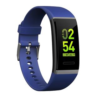 V11 Fitness Tracker 0.96 inch OLED Screen Smartband Bracelet, IP67 Waterproof, Support Sports Mode / Blood Pressure / Sleep Monitor / Heart Rate Monitor / Remote Shooting(Blue)