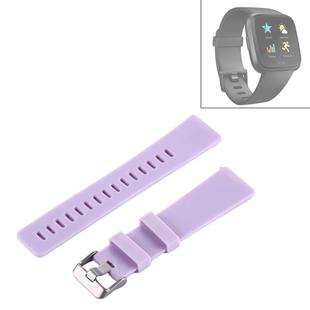 For Fitbit Versa / Versa 2 Simple Fashion Silicone Watch Band(Light Pink)