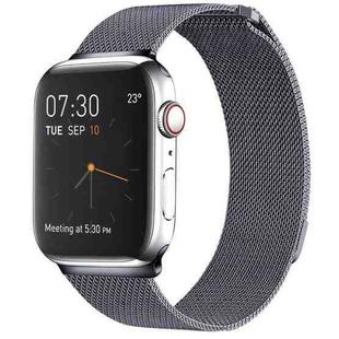 Milanese Loop Magnetic Stainless Steel Watch Band for Apple Watch Ultra 49mm&Watch Ultra 2 49mm / Series 10 46mm / 9&8&7 45mm / SE 3&SE 2&6&SE&5&4 44mm / 3&2&1 42mm(Dark Gray)