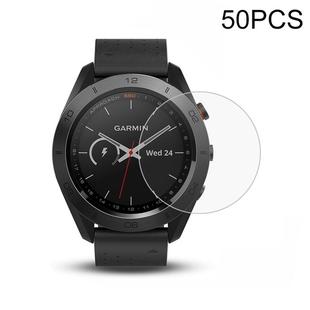 50 PCS For Garmin Approach S60 0.26mm 2.5D Tempered Glass Film