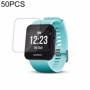 50 PCS For Garmin Forerunner 35 0.26mm 2.5D Tempered Glass Film