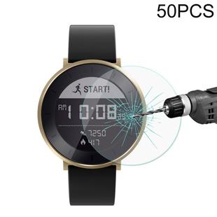 50 PCS For Huawei Honor Watch2 S1 0.26mm 2.5D Tempered Glass Film