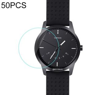 50 PCS 0.26mm 2.5D Tempered Glass Film for Lenovo Watch 9