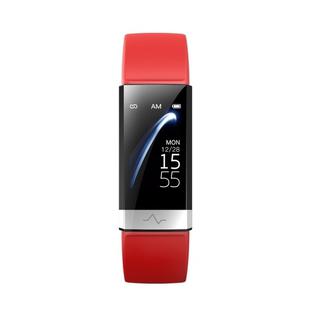 HAMTOD V19 1.14 inch IPS Screen Smart Bracelet, Support Blood Oxygen / Call Reminder / Heart Rate Monitoring / Blood Pressure Monitoring / Sleep Monitoring(Red)