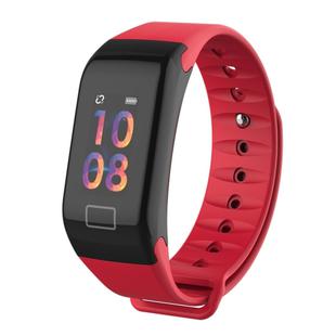 TLW T1 Plus Fitness Tracker 0.96 inch Color Screen Wristband Smart Bracelet, IP67 Waterproof, Support Sports Mode / Heart Rate Monitor / Blood Pressure / Sleep Monitor / Call Reminder(Red)