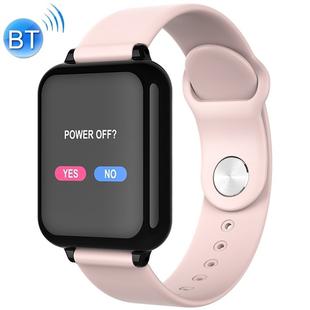 B57T 1.3 inch IPS Color Screen Smart Watch,IP67 Waterproof, Support Call Reminder /Heart Rate Monitoring/Sleep Monitoring/Sedentary Reminder/Blood Pressure Monitoring / Blood Oxygen Monitoring(Pink)