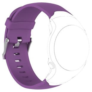 Smart Watch Silicone Watch Band for Garmin Approach S3(Purple)