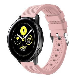 Smart Watch Silicone Watch Band for Garmin Vivoactive 3(Pink)