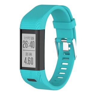 Smart Watch Silicone Watch Band for Garmin Vivosmart HR+(Mint Green)