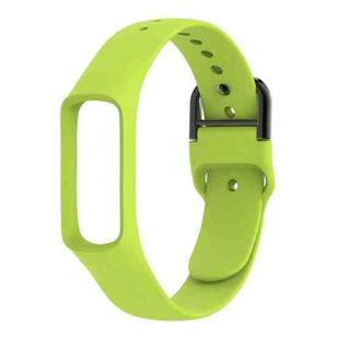 Smart Watch Pure Color Silicone Watch Band for Galaxy Fit-e(Green)