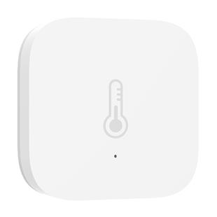 Original Xiaomi Youpin Aqara Smart Temperature Humidity Environment Sensor Smart Control via Mihome APP Zigbee Connection, Support Air Pressure, with the Xiaomi Multifunctional Gateway Use (CA1001) (White)(White)