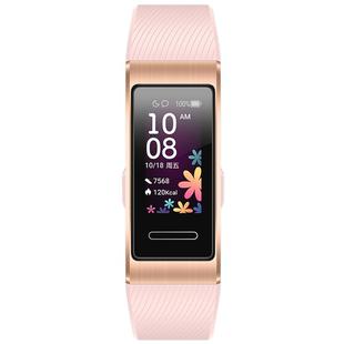 Original Huawei Band 4 Pro Smart Bracelet, 0.95 inch AMOLED Color Screen, 5ATM Waterproof, Support Health Monitoring / Sport Recording / Message Reminder / Android NFC(Pink)