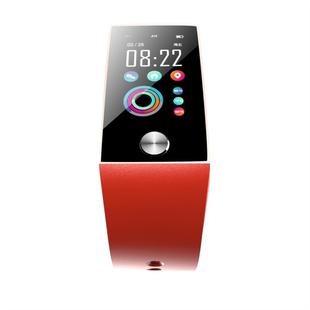 S28 1.14 inch TFT Color Screen IPX67 Waterproof Bluetooth Smartwatch, Support Call Reminder/ Heart Rate Monitoring /Blood Pressure Monitoring/ Sleep Monitoring (Red)
