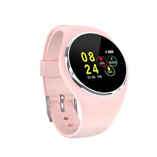 DK01 1.0 inch TFT Color Screen IP67 Waterproof Bluetooth Smartwatch, Support Call Reminder/ Heart Rate Monitoring /Blood Pressure Monitoring/ Sleep Monitoring (Pink)