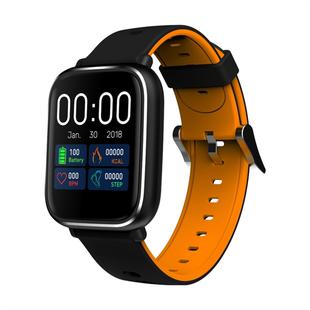 Q58S 1.3 inch TFT Touch Screen IP67 Waterproof Smartwatch, Support Call Reminder/ Heart Rate Monitoring /Blood Pressure Monitoring/ Sleep Monitoring (Orange)