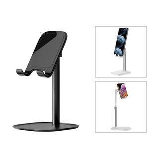 ROCK RPH0944 Adjustable Lifting 90 Degree Rotation ABS Stand Desktop Phone Tablet Holder(Black)