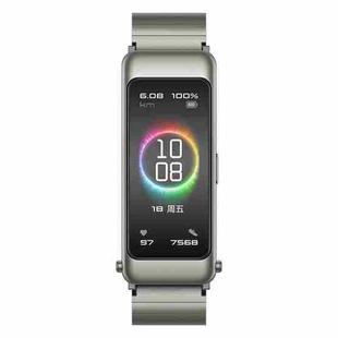 Original Huawei Band B6 FDS-B19 1.53 inch AMOLED Screen IP57 Waterproof Smart Bluetooth Earphone Wristband Bracelet, Pride Version, Support Heart Rate Monitor / Information Reminder / Sleep Monitor (Titanium Silver Grey)