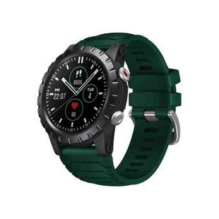 Zeblaze Stratos GPS 1.32 inch Color Touch Screen Bluetooth 5.0 50m Waterproof Smart Watch, Support Sleep Monitor / Heart Rate Monitor / Sports Mode (Green)