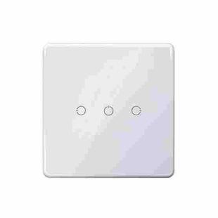 Original Xiaomi Xiaobai Youpin Smart Wireless Remote Switch for Home Light Controller Work with Bluetooth Mesh Gateway Mi Home APP, Three Buttons(White)