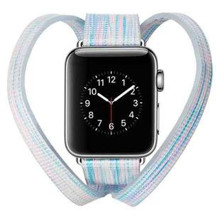 Colourful Sheep Leather Crown Watch Band for Apple Watch Series 3 & 2 & 1 42mm