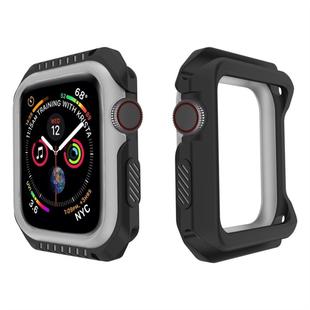 Smart Watch Shockproof Two Color Protective Case for Apple Watch Series 3 42mm(Black Grey)