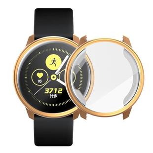 For Samsung Active Watch Full Coverage TPU Protective Case(Rose Gold)