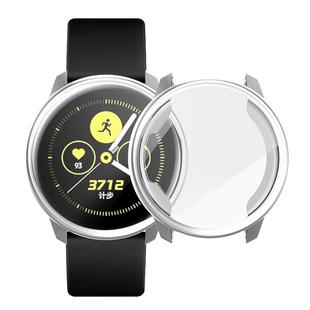 For Samsung Active Watch Full Coverage TPU Protective Case(Silver)