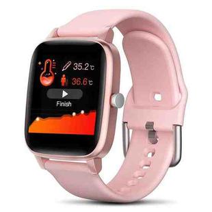 T98 1.4 inch Color Screen Smart Watch, IP67 Waterproof, Support Body Temperature Measurement / Heart Rate Monitoring / Blood Pressure Monitoring / Sedentary Reminder / Calories(Pink)