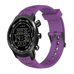 Silicone  Watch Band for SUUNTO Terra(Purple)