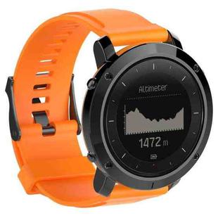 Silicone  Watch Band for SUUNTO Traverse(Orange)